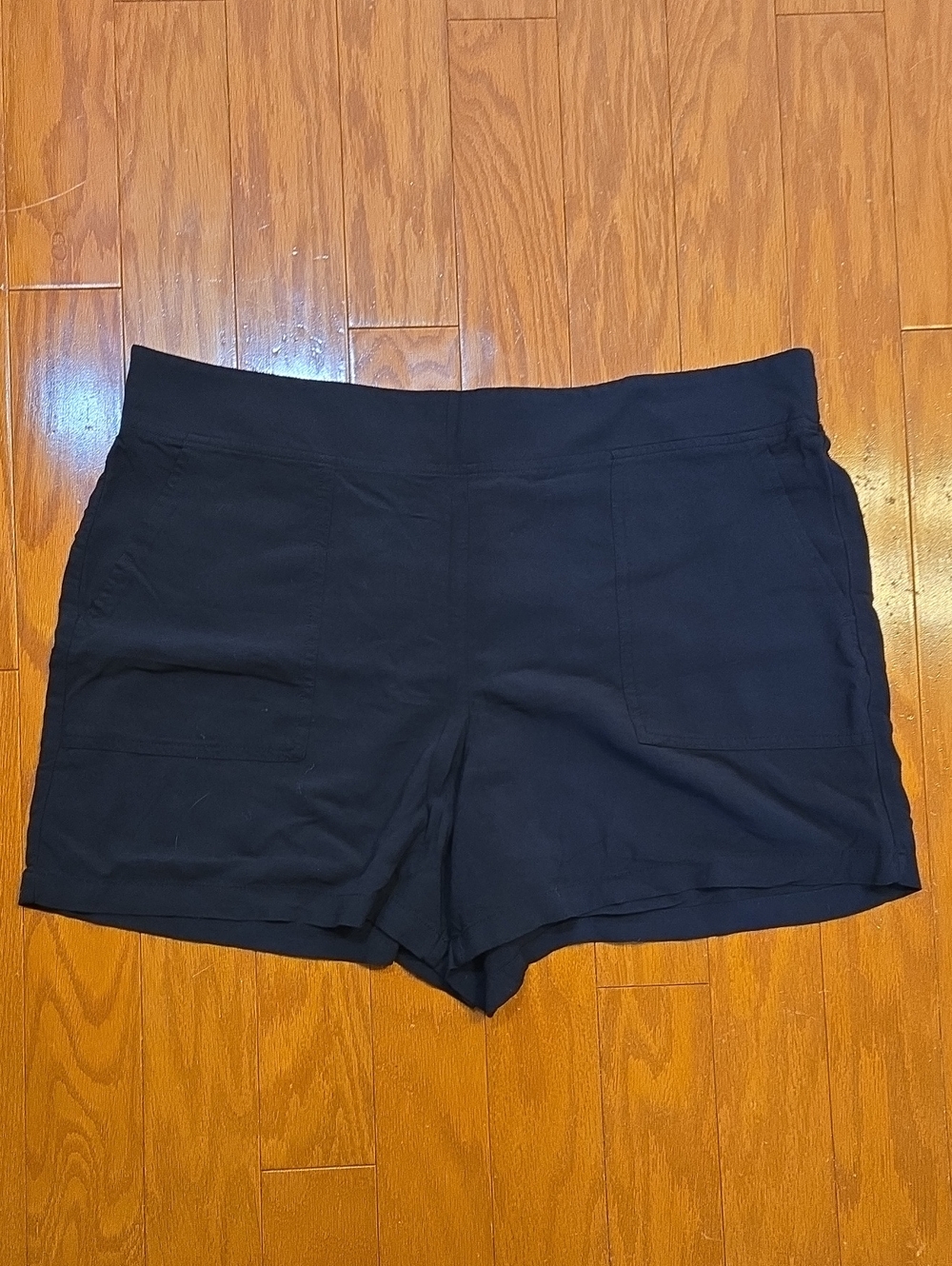 Wildfox Black Elastic Waist Athletic Shorts XL